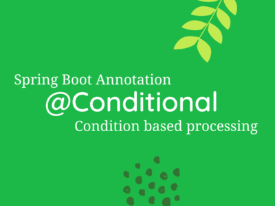 Conditional Annotation