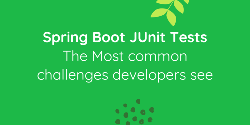 SpringBoot JUnit Tests